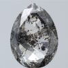 2.61 CT , 11*8 MM, Pear shape natural diamond , salt and paper