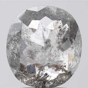 3.51 CT ,10.2*9.3 MM, Oval shape natural diamond , salt and paper