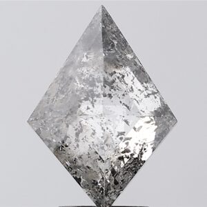 2.81 CT , 12.3*8.7 MM, Kite shape natural , salt and paper