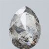 2.28 CT , 8.9*6.5 MM, Pear shape natural diamond , salt and paper