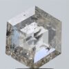 2.08 CT ,9.5*8.1 MM, Hexagon shape natural diamond , salt and paper