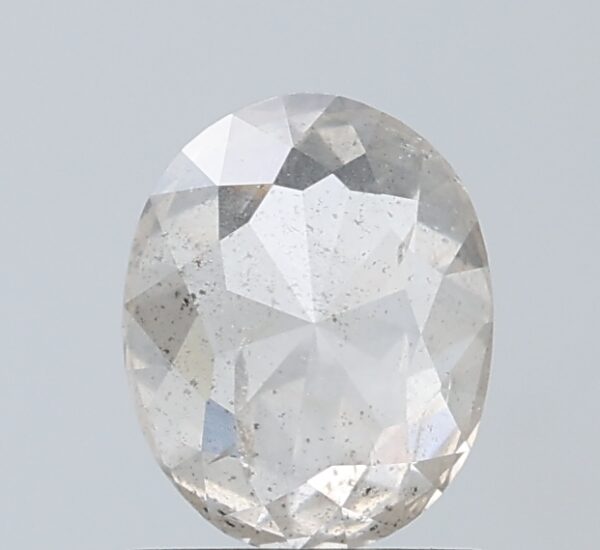 1.50 CT ,7.8*6.0 MM, Oval shape natural diamond , salt and paper