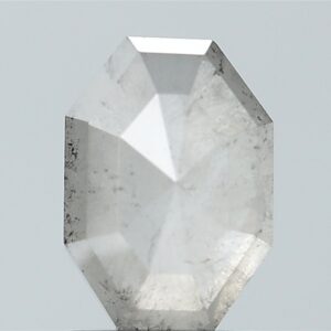 1.87 CT , 7.70*4.30 MM, Emerald shape natural diamond , salt and paper