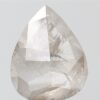 3.56 CT ,10.8*8.6MM, Pear shape natural diamond , salt and paper