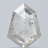 1.31 CT, 8.7*6.4 MM , Shield shape natural diamond , salt and paper
