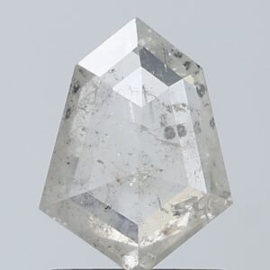 1.31 CT, 8.7*6.4 MM , Shield shape natural diamond , salt and paper
