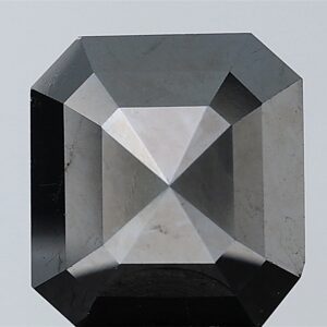 2.80 CT , 9.1*8.4 MM, Emerald shape natural diamond , salt and paper