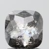 1.63 CT , 6.7*6.7 MM, Cushion shape natural diamond , salt and paper