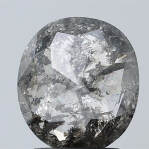 1.80 CT ,9.0*8.0 MM, Oval shape natural diamond , salt and paper
