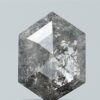 1.08 CT , 8.01*2.70 MM, Hexagon shape natural diamond , salt and paper