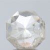 3.01 CT , 8.6*8.6 MM, Octagon shape natural diamond , salt and paper