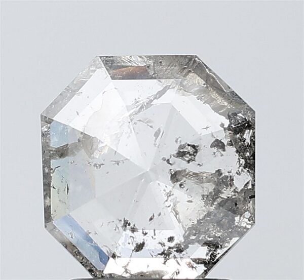 1.16 CT , 7.9*7.6  MM, Octagon shape natural diamond , salt and paper