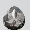 1.42 CT , 7.2*6.7 MM, Pear shape natural diamond , salt and paper