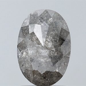 1.72 CT , 8.6*5.9 MM , Oval shape natural diamond , salt and paper