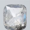 3.51 CT ,9.3*8.5 MM, Cushion shape natural diamond , salt and paper