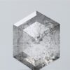 3.10 CT ,9.4*7.2 MM, Hexagon shape natural diamond , salt and paper