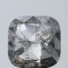 3.51 CT , 9.7*9.0 MM, Cushion shape natural diamond , salt and paper