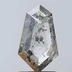 1.54 CT, 10.6*6.2 MM , Shield shape natural diamond , salt and paper